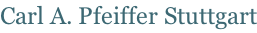 Carl A. Pfeiffer Stuttgart